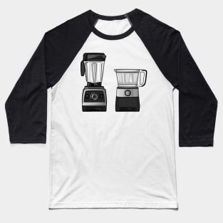 Food processor & blender cartoon illustration Baseball T-Shirt